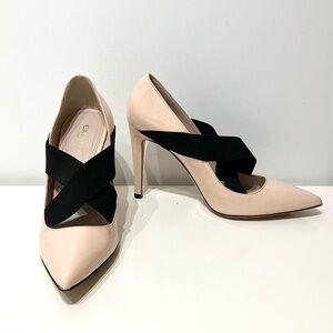 Cavallini Nude Patent Leather Pumps 37